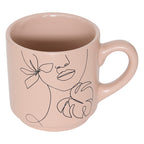 Set 4 tazze da caffè con porta tazzine in ferro | Rohome