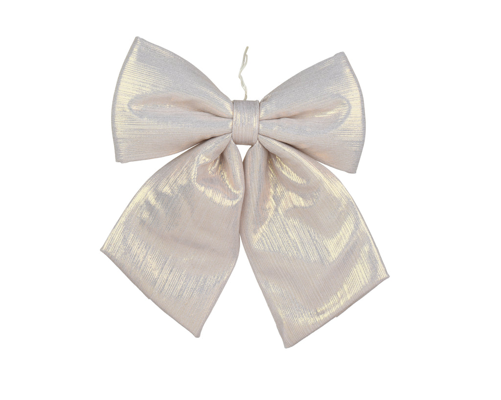Set 2 Fiocco colore beige lucido h13cm | rohome