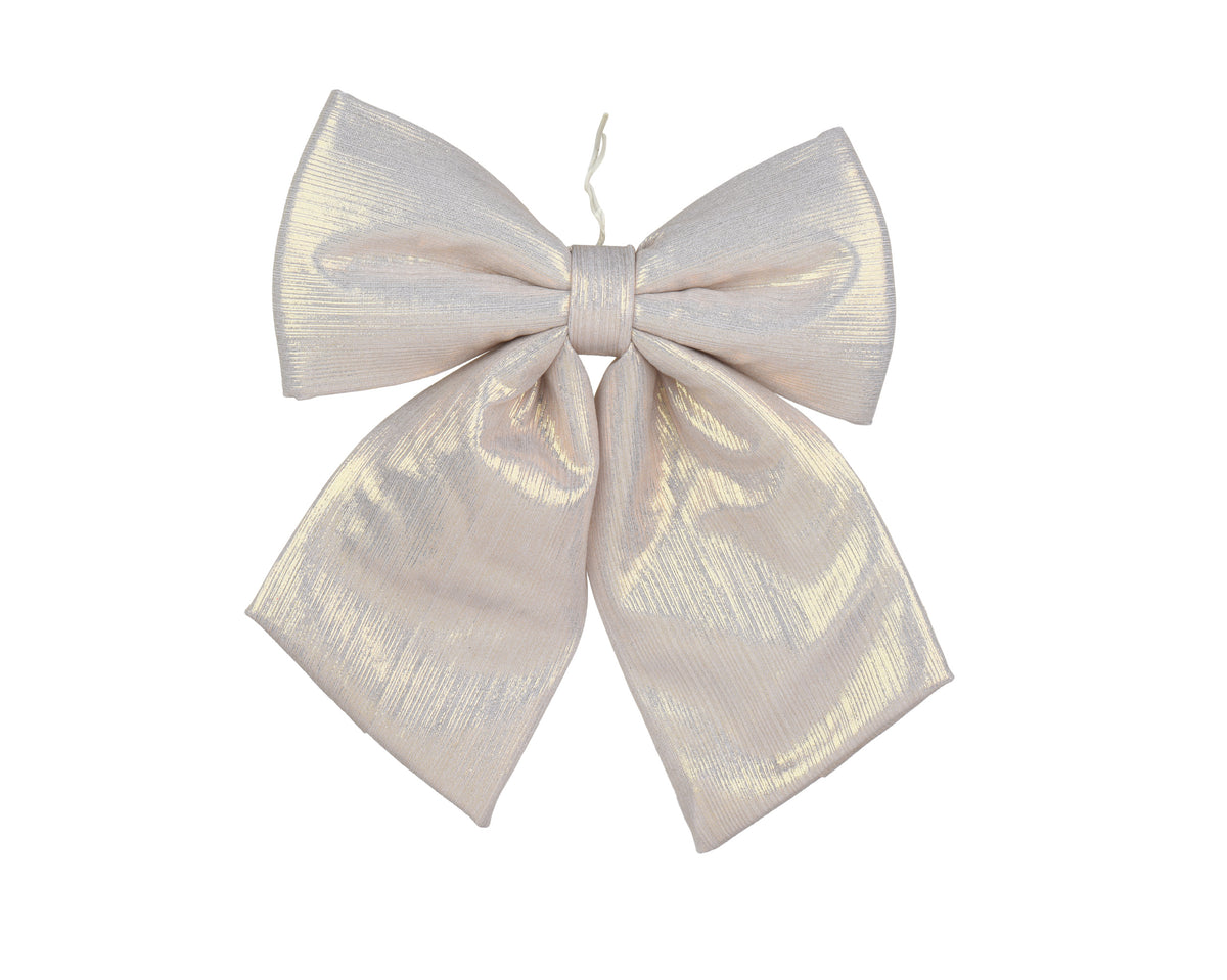 Set 2 Fiocco colore beige lucido h13cm | rohome