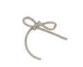 Decorazione Pendente fiocco con strass l.11cm | Rohome