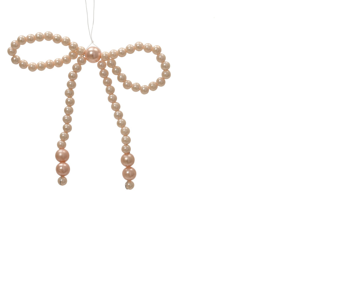 Decorazione Pendente fiocco perle h13cm | Rohome