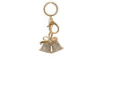 Portachiavi in lega acrilica con strass | Rohome