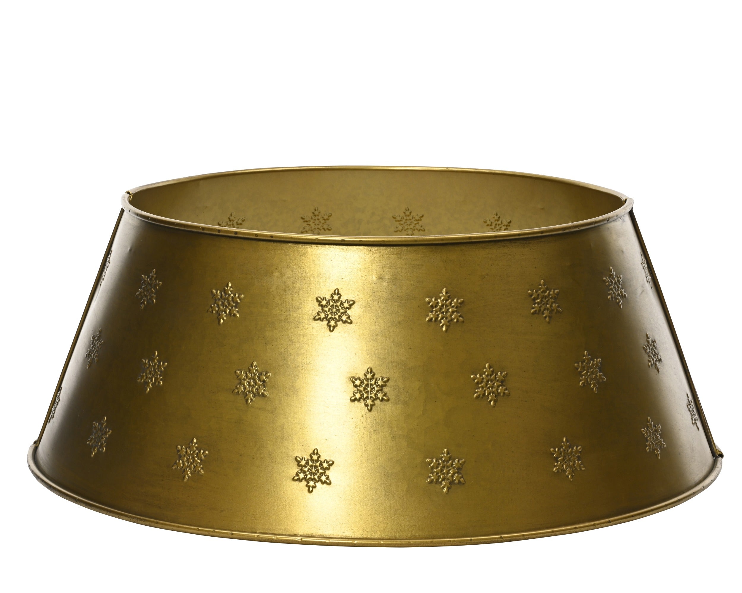 Copri base albero di natale in metallo oro | Rohome