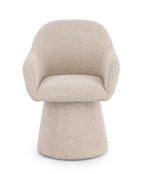 Poltrona girevole antara beige | Rohome