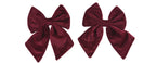 Set 2 fiocchi in velluto piccolo assortito | rohome