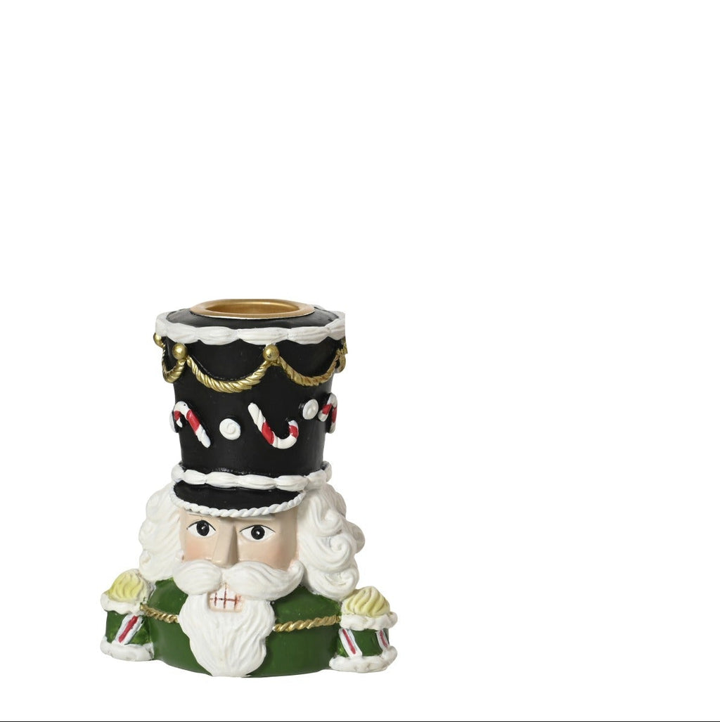 Portacandela Natalizio Schiaccianoci o Orsetto Soldatino | Rohome