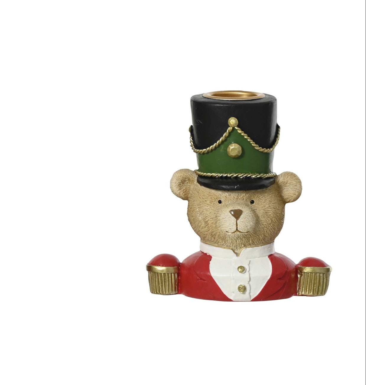 Portacandela Natalizio Schiaccianoci o Orsetto Soldatino | Rohome