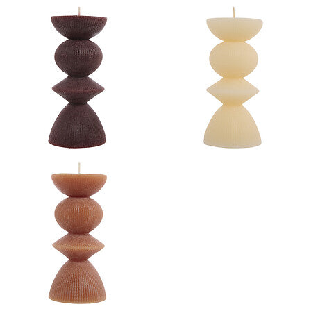 Candela in paraffina totem h.15cm | Rohome