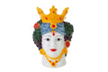 Testa di moro Lady multicolor h.30 | rohome