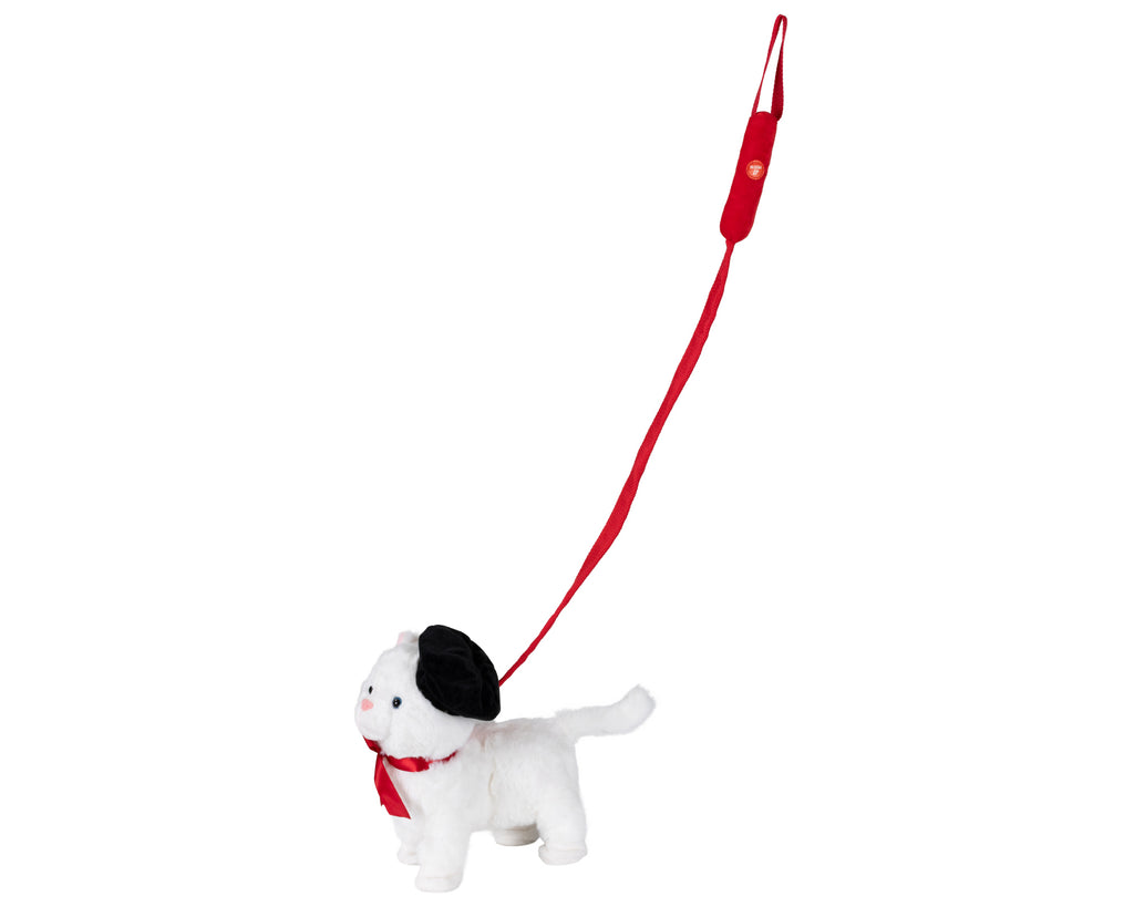 Peluche figura natalizia gatto che danza | Rohome
