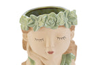 Vaso in Ceramica Charlotte Volto Girl H 25.5cm  | Rohome