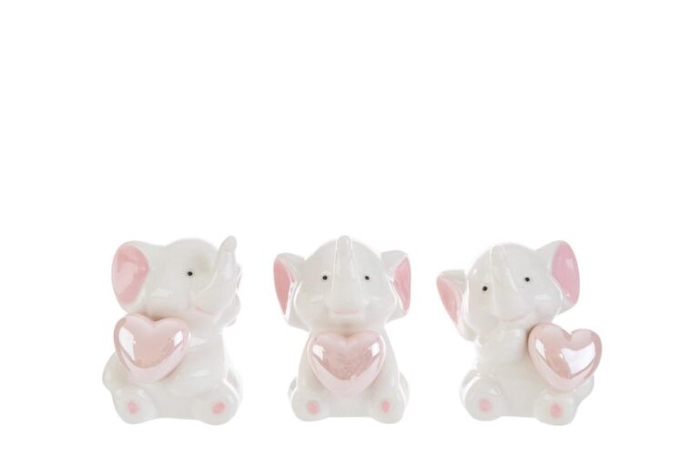 FAVEUR ÉLÉPHANT PORCELAINE BLEU CLAIR | ROHOME