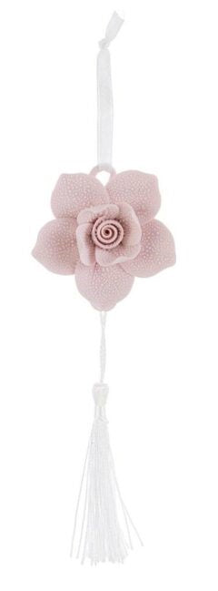 Bomboniera appendino calamita a forma di fiore tortora | Rohome