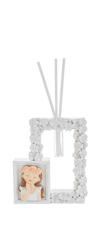 Bomboniera Profumatore ambiente girl in resina verde | Rohome