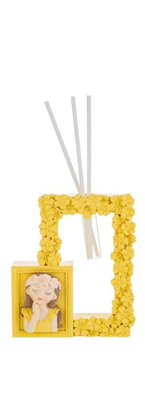 Bomboniera Profumatore ambiente girl in resina verde | Rohome