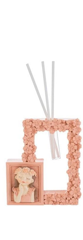 Bomboniera Profumatore ambiente girl in resina verde | Rohome