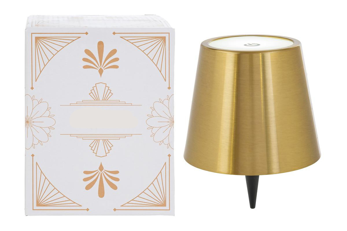 Bomboniera Lampada led touch oro per bottiglia | Rohome