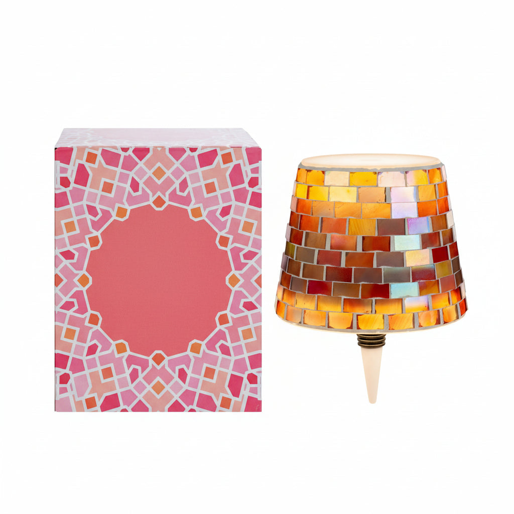 Lampada led touch mosaico per bottiglia | Rohome