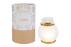 Lampada led a batteria con fiore in ceramica capodimonte | Rohome
