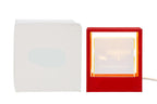 Bomboniera Lampada cubo laurea usb in vetro con scritta | Rohome