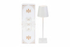Lampada da tavolo ricaricabile bianca  | Rohome