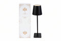 Lampada da tavolo ricaricabile nera | Rohome