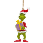 Addobbo per albero Grinch con pacco regalo | rohome