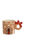 Mug natalizia in porcellana casa pan di zenzero | Rohome