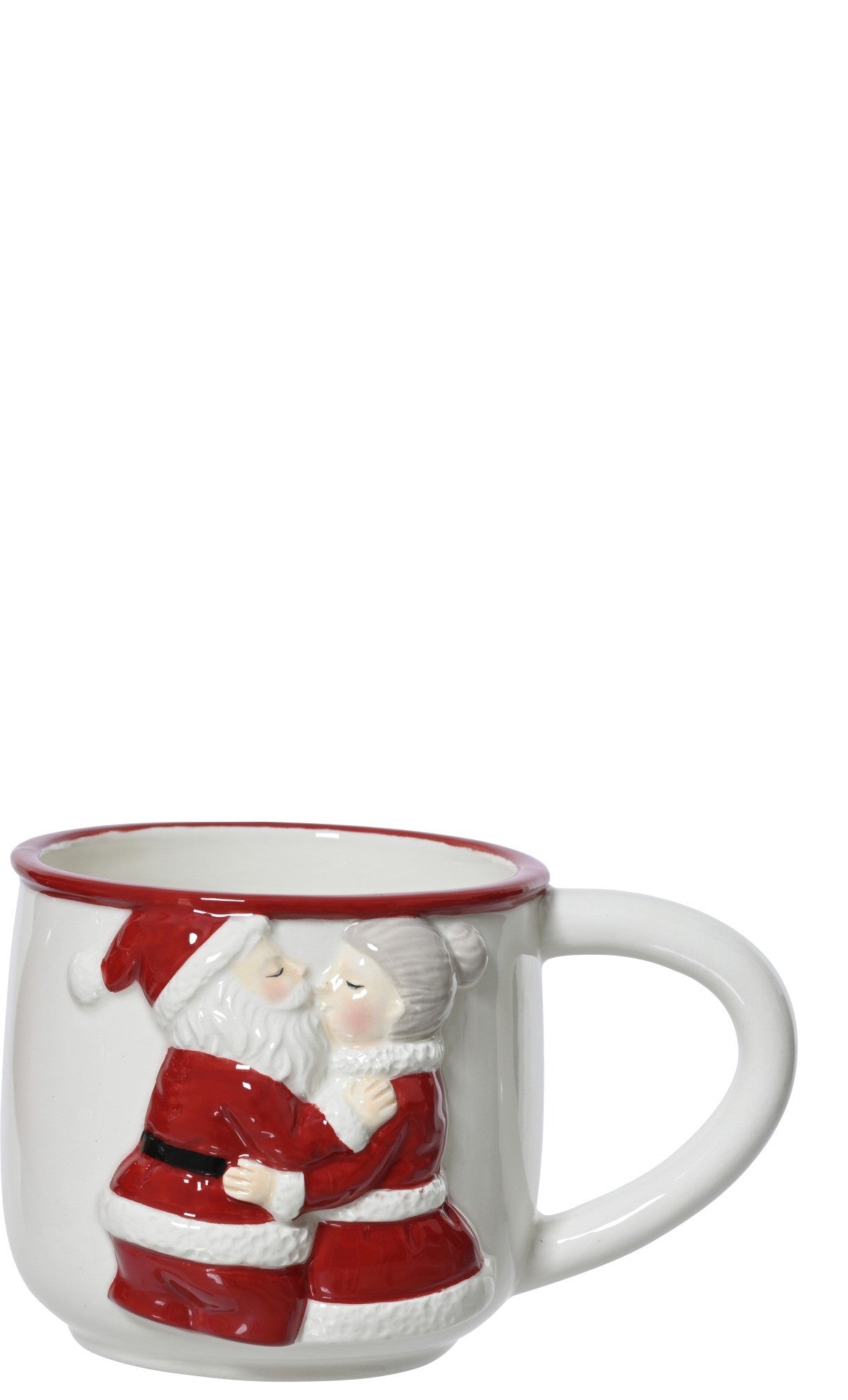 Mug Babbo e Mamma natale Kiss in ceramica | Rohome