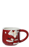 Mug Babbo e Mamma natale Kiss in ceramica | Rohome