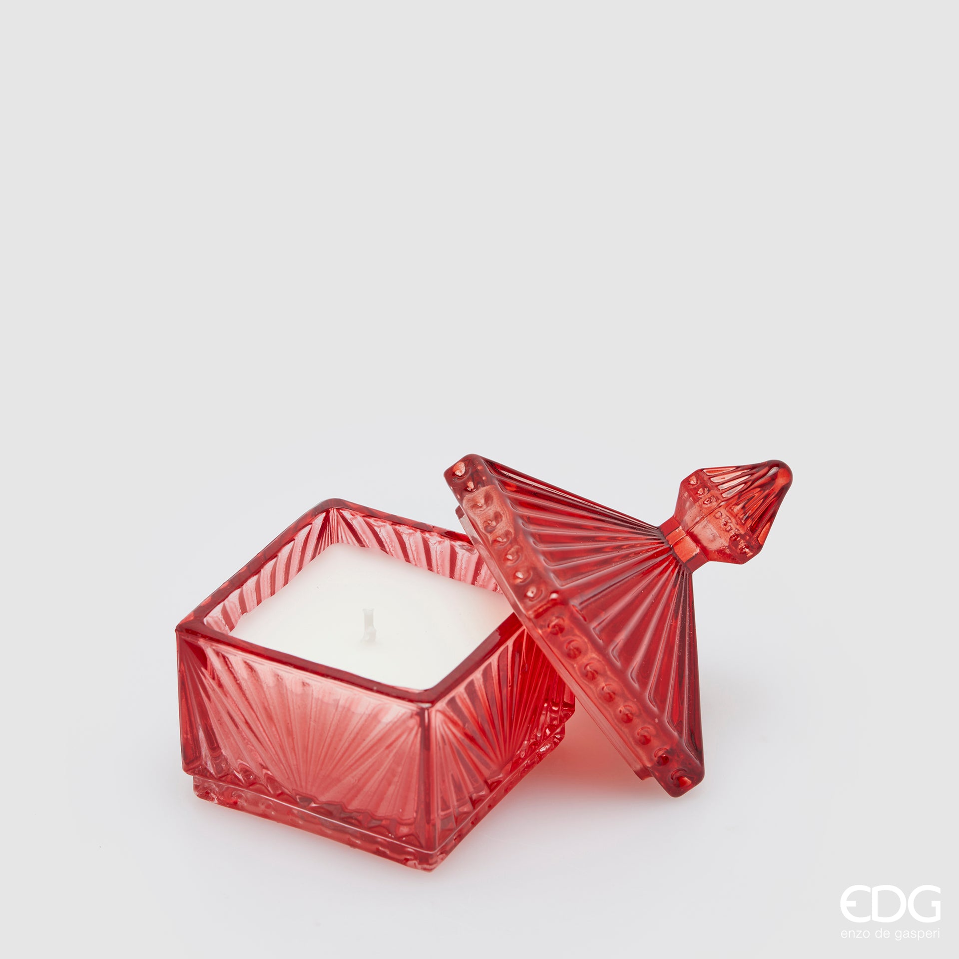 Edg - Bomboniera candela profumata jasmine rossa | Rohome