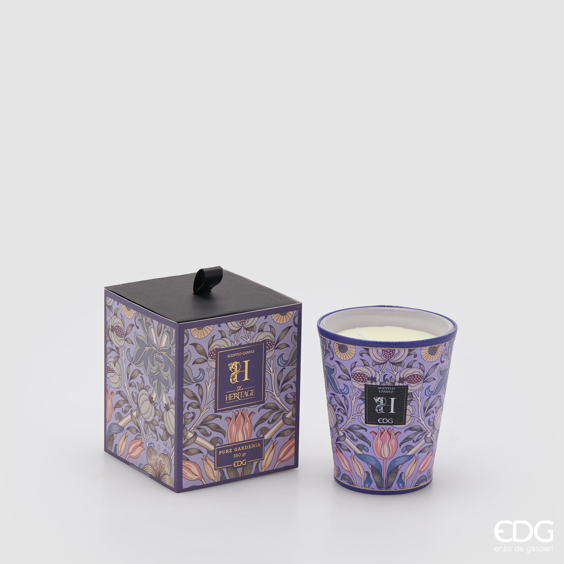 Edg - Candela profumata Heritage Pure Gardenia 360gr | Rohome