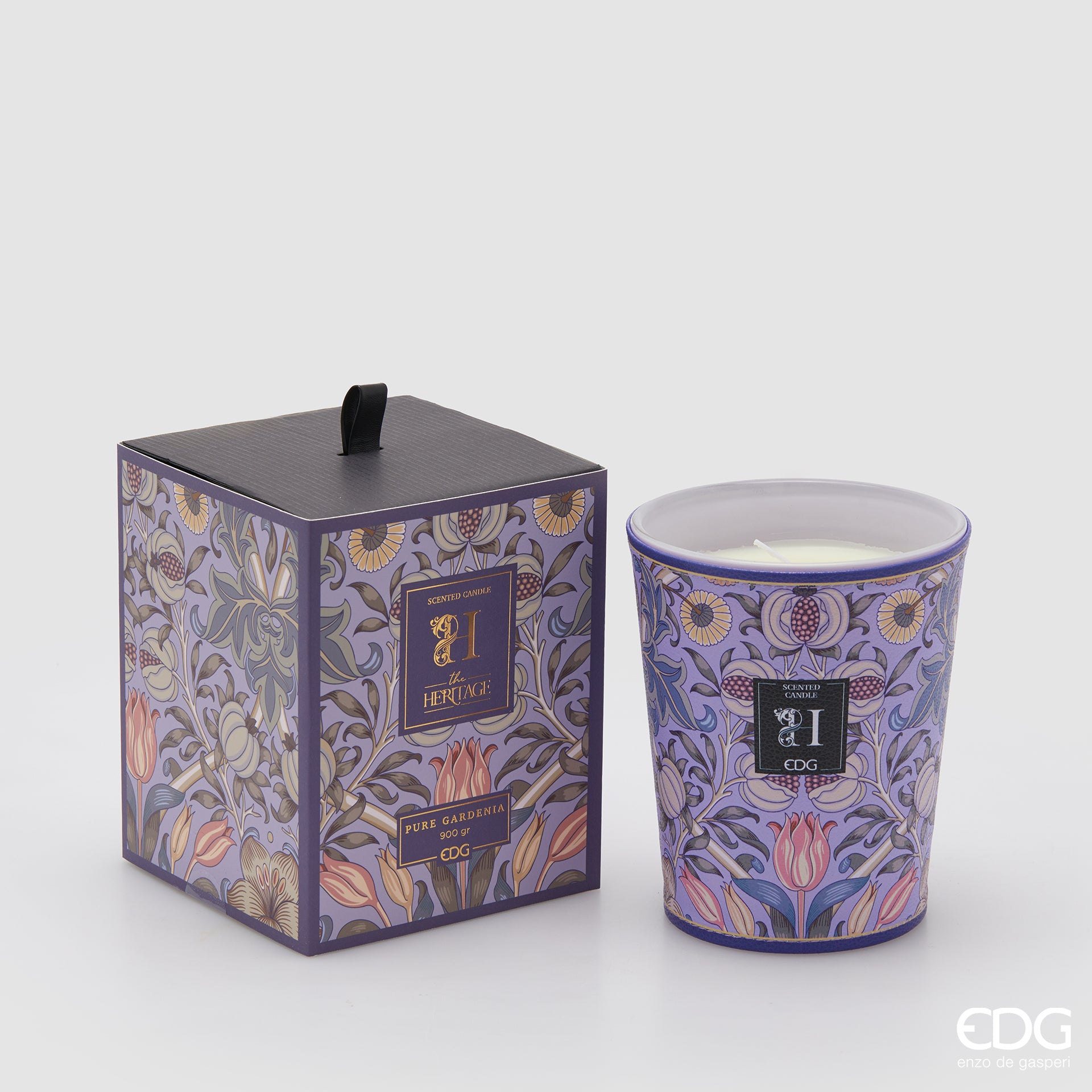Edg - Candela profumata Heritage Pure Gardenia 900gr | Rohome