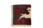 Plaid Natalizio tartan con renna | Rohome