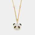 Collana in Metallo placcata oro con panda | Rohome
