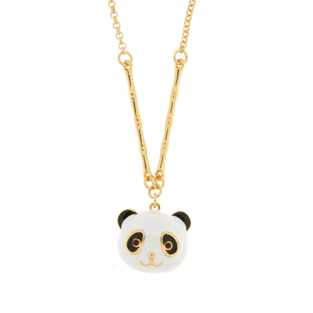 Collana in Metallo placcata oro con panda | Rohome