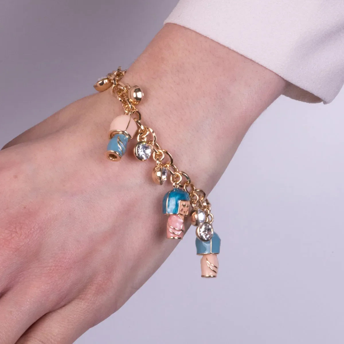Bracciale in Metallo con ciondoli geisha | Rohome