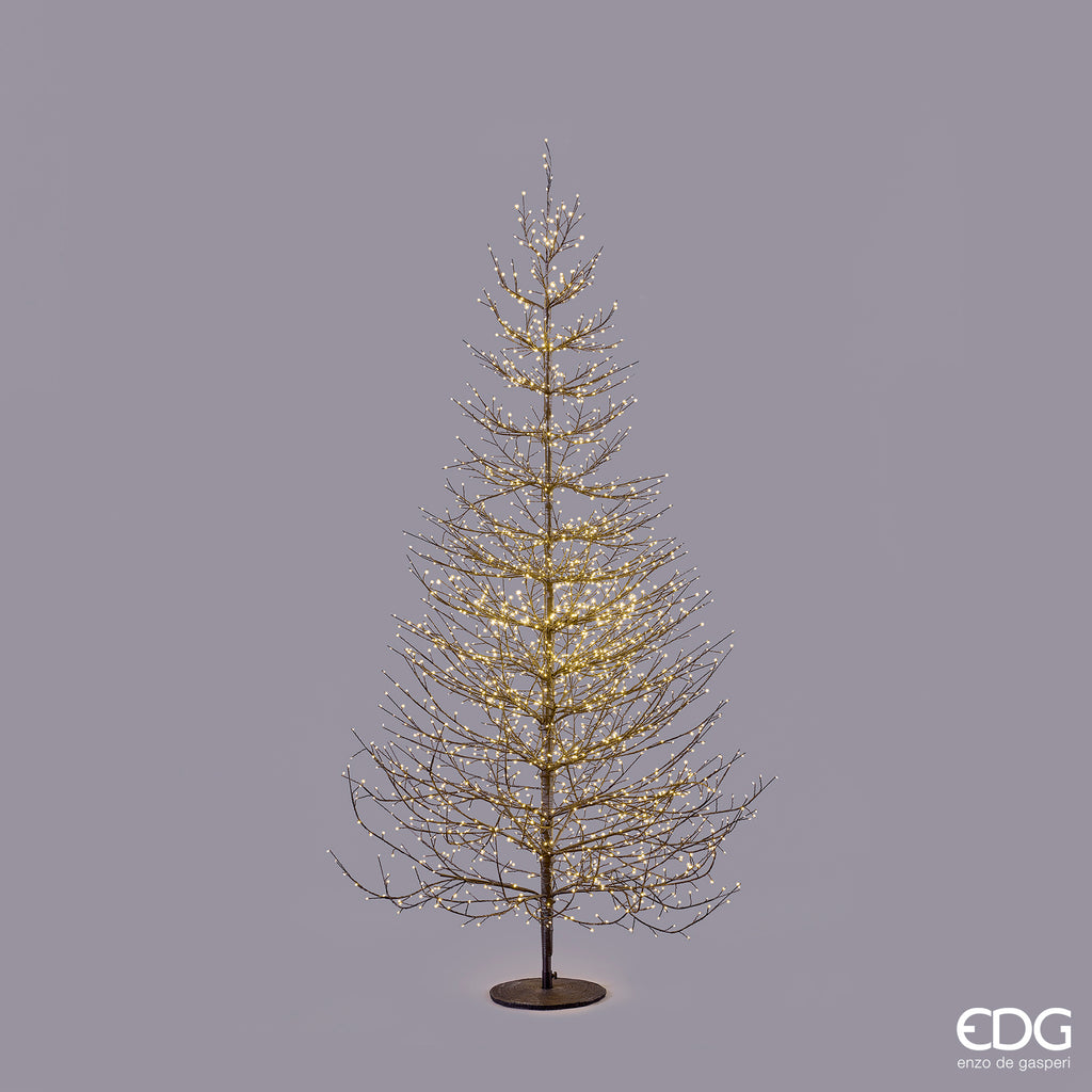 Edg - albero faggio rich marrone luminoso 2690 led gold | rohome
