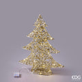Edg - Albero led intreccio in metallo 60 microled | Rohome
