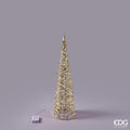 Edg - Albero led intreccio in metallo cono 30 microled | Rohome