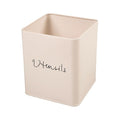 Porta utensili in metallo avorio | Rohome