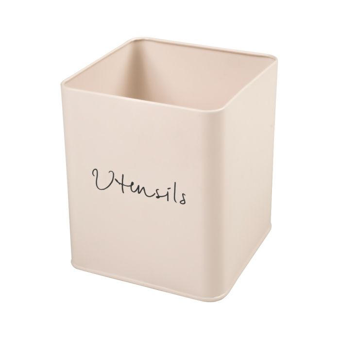 Porta utensili in metallo avorio | Rohome