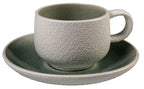 Set 4 tazzine in stoneware colore verde | Rohome