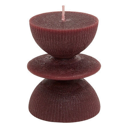 Candela in paraffina totem h.9.5cm | Rohome