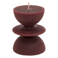 Candela in paraffina totem h.9.5cm | Rohome
