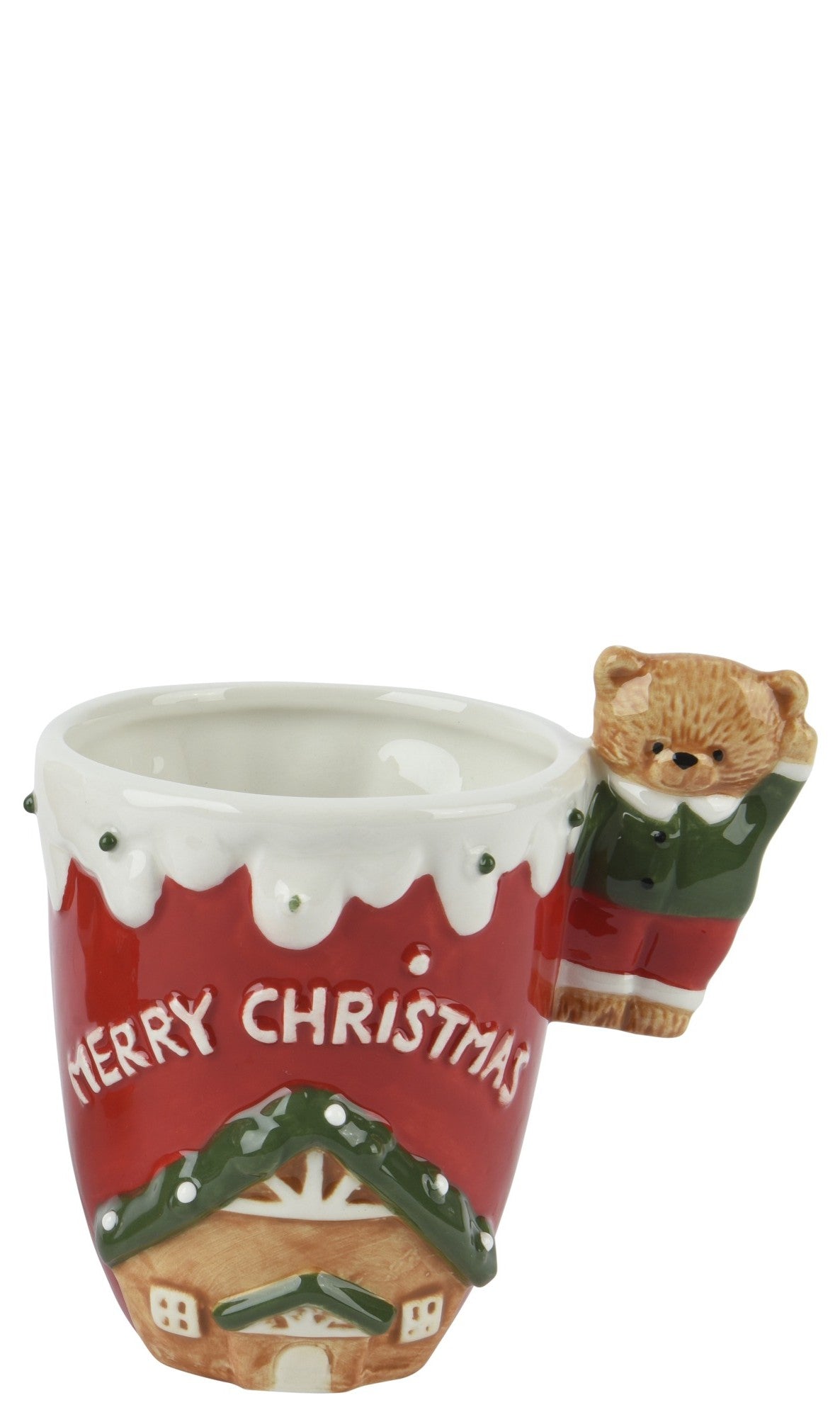 Mug in ceramica con casa disegno pan di zenzero e scritta | Rohome