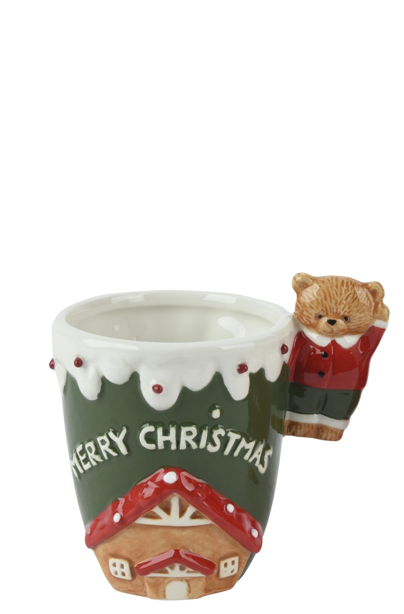 Mug in ceramica con casa disegno pan di zenzero e scritta | Rohome