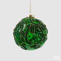 Edg - green gold mosaic christmas ball | rohome