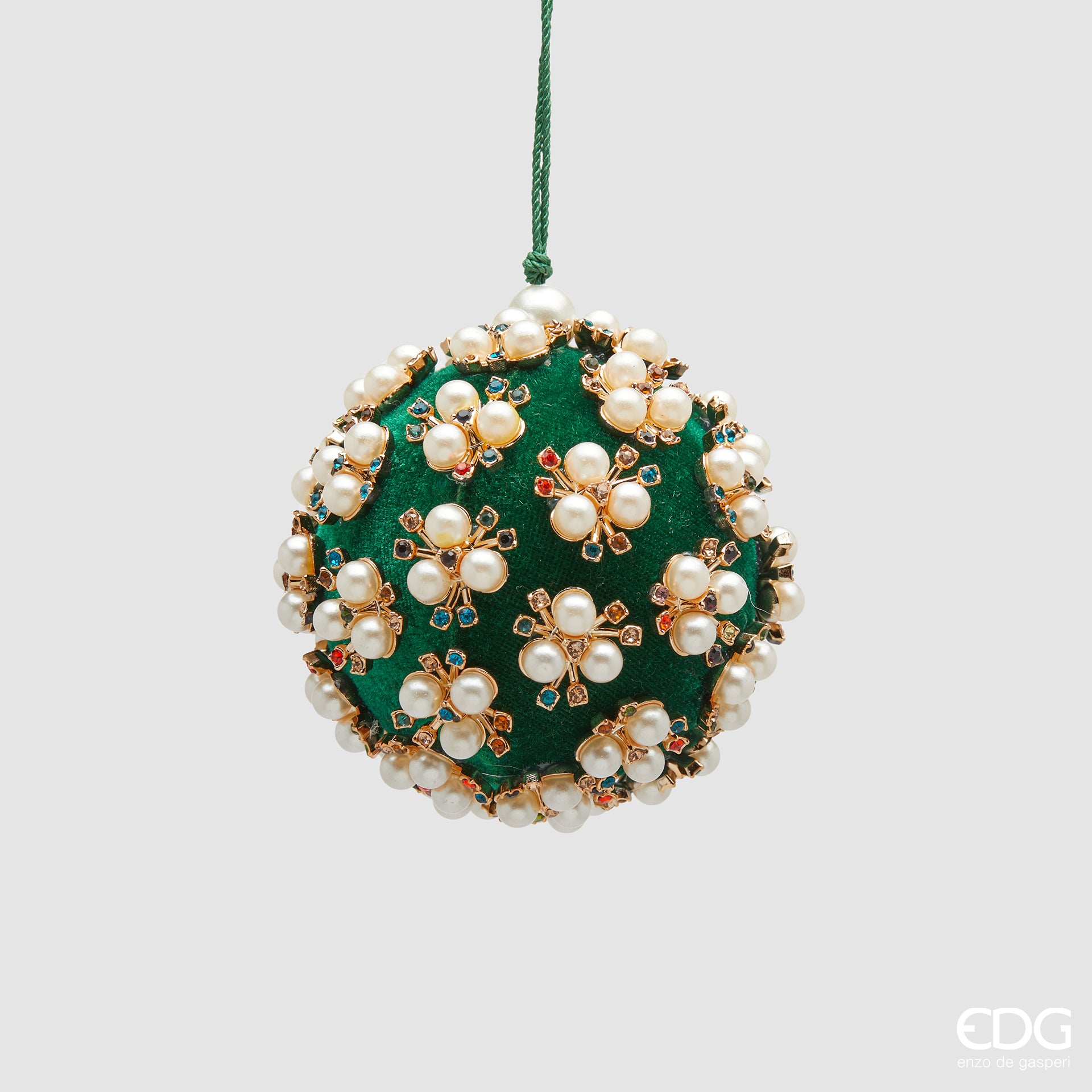 Edg - Palla di natale Elizabeth D. 8 verde | Rohome