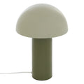 Lampada da tavolo in metallo fungo verde | rohome